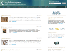 Tablet Screenshot of englishcompass.org